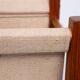 Scandinavian Teak Magazine Rack 1960s
