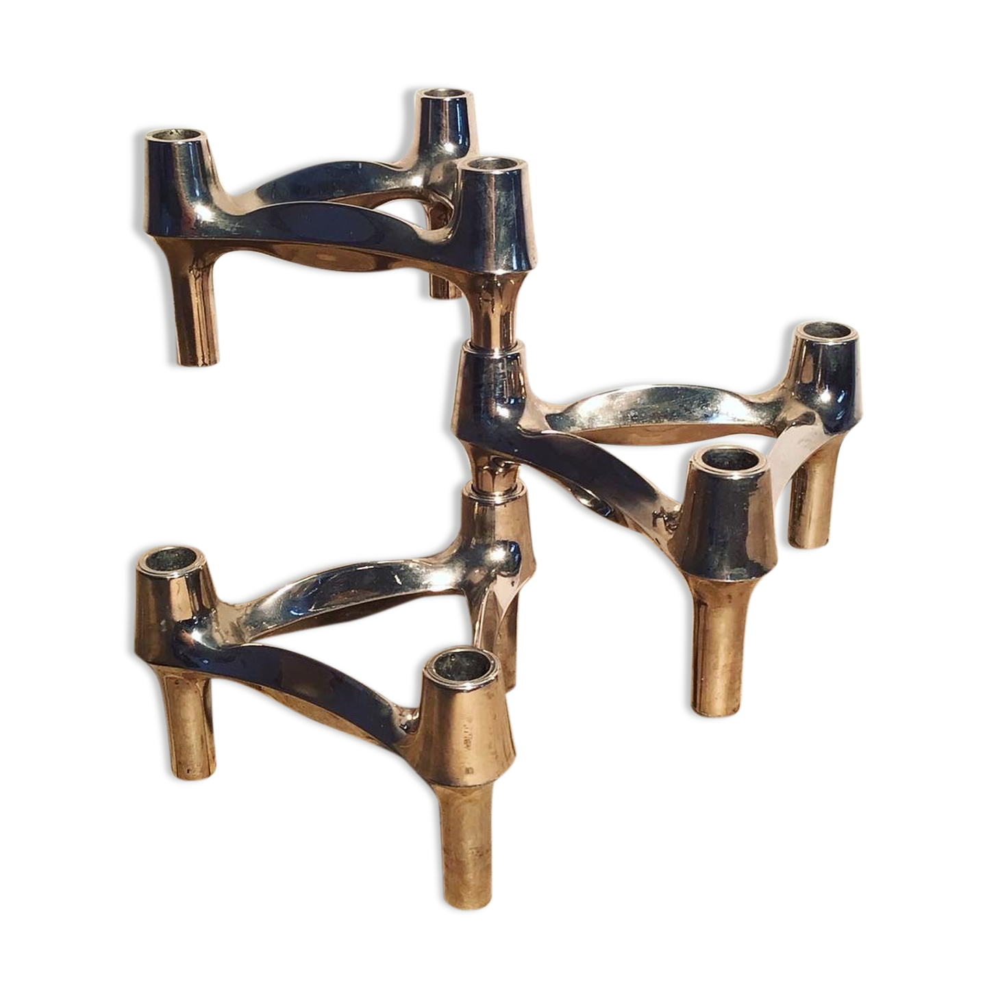 Candle holder Nagel Stoffi 3 pieces