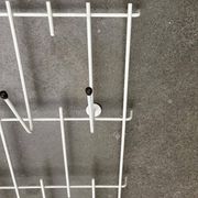 Minimalist German rope coat rack from the mid-century, 1960s.