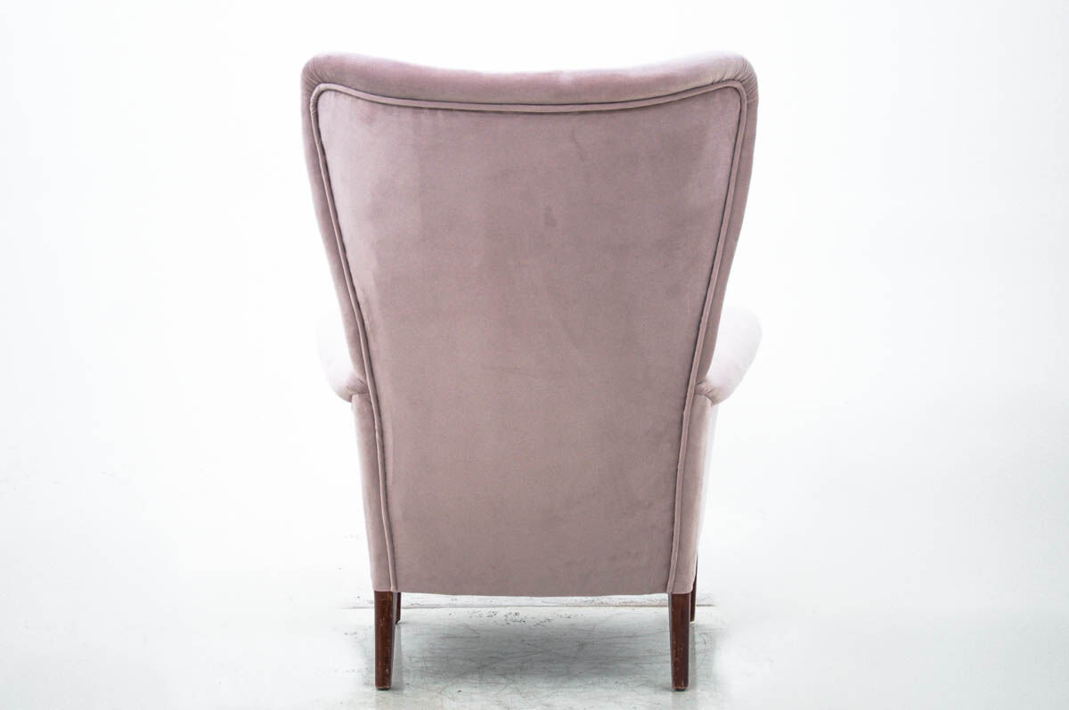 Pink armchair