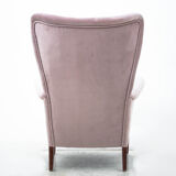 Pink armchair