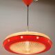 Suspension scandinave avec abat-jour optique en acrylique