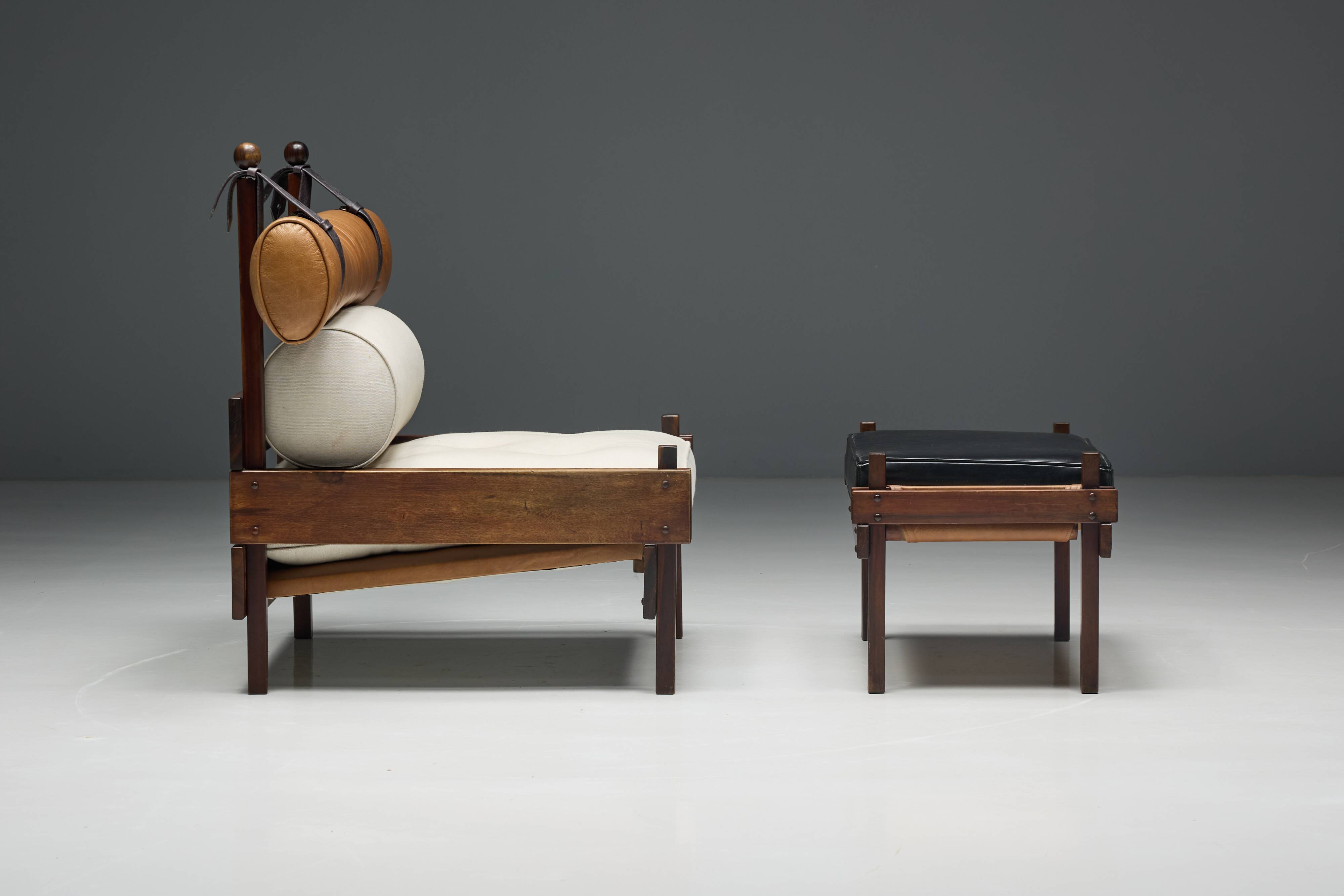 Fauteuil « Tonico » de Sergio Rodrigues, Brésil, 1965