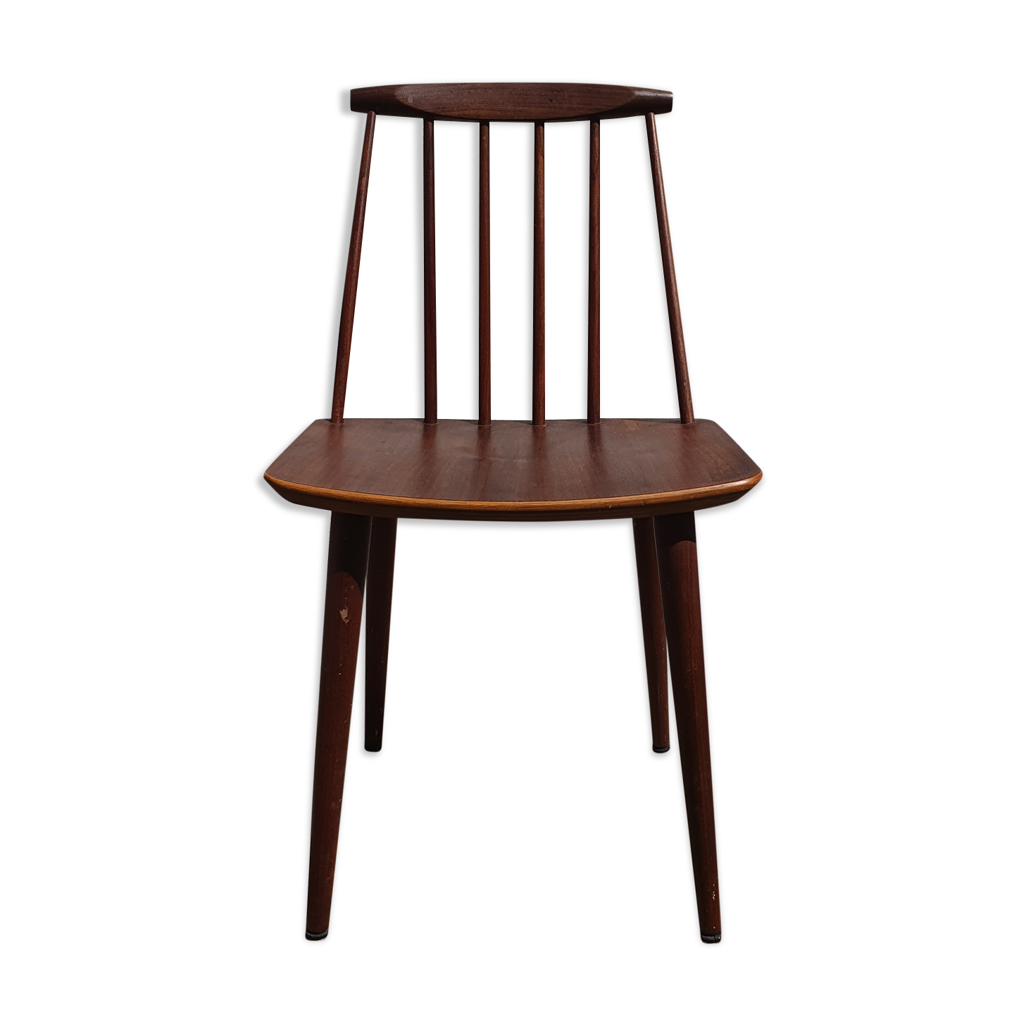 Teak chair J77 by FDB Møbelfabrik Folke Pålsson 1963