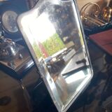 Beveled barber mirror