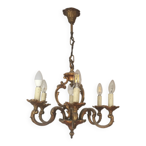 Lustre chandelier 6 branches