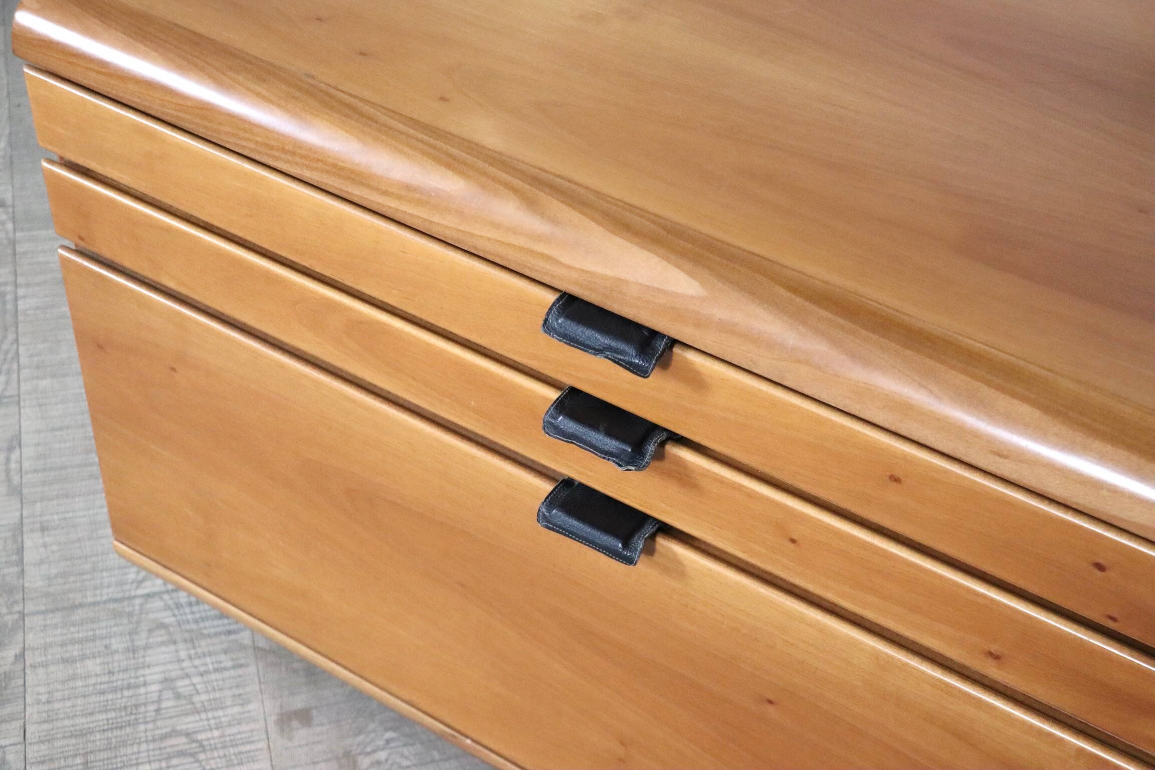 Hans Von Klier For Skipper Executive Desk And Credenza, Italy, 1970s