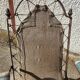 Folding camping chaise longue armchair empire of the 19th century