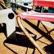 Foldable camping seat