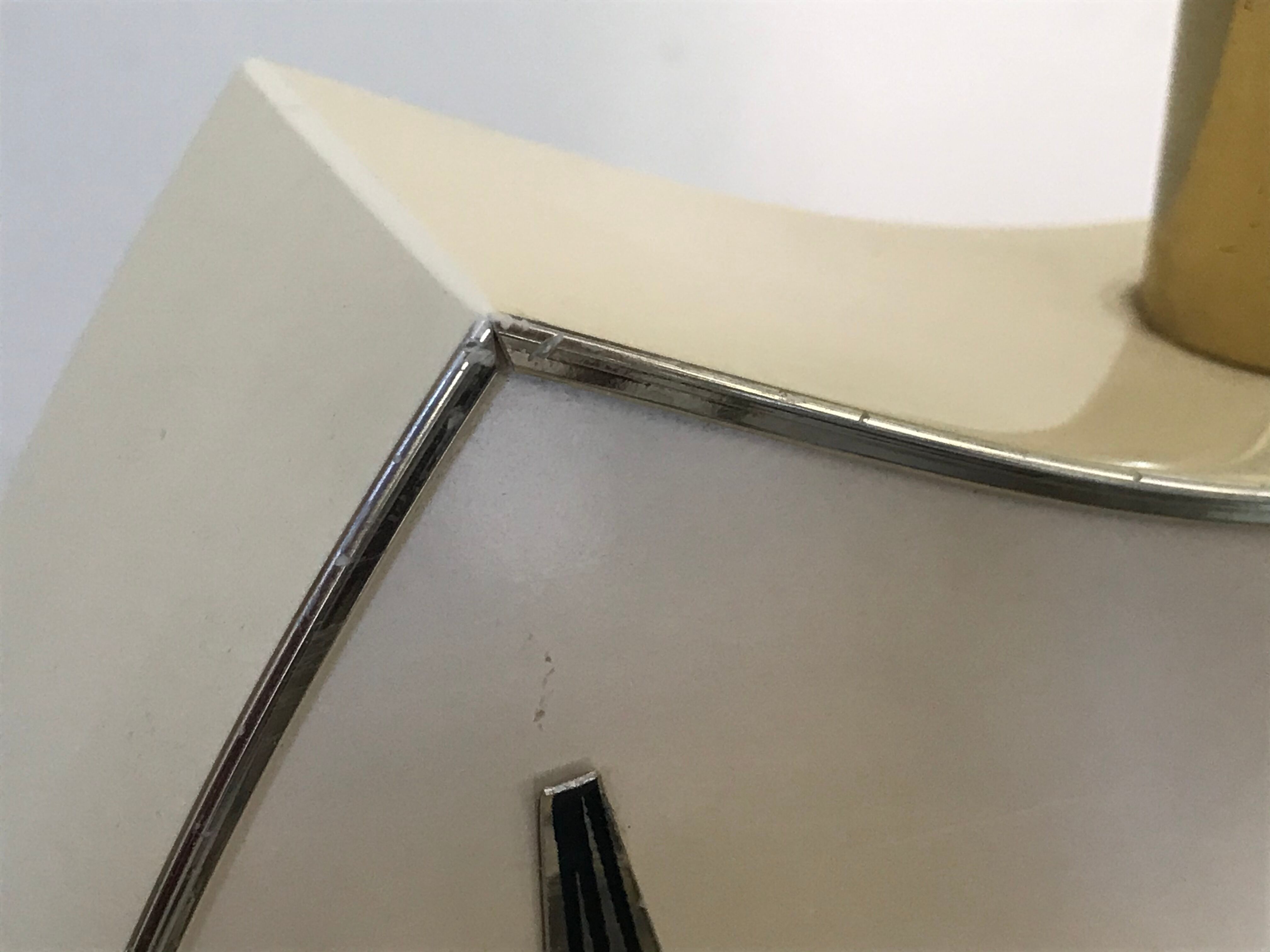 Lace-up and brass lamp