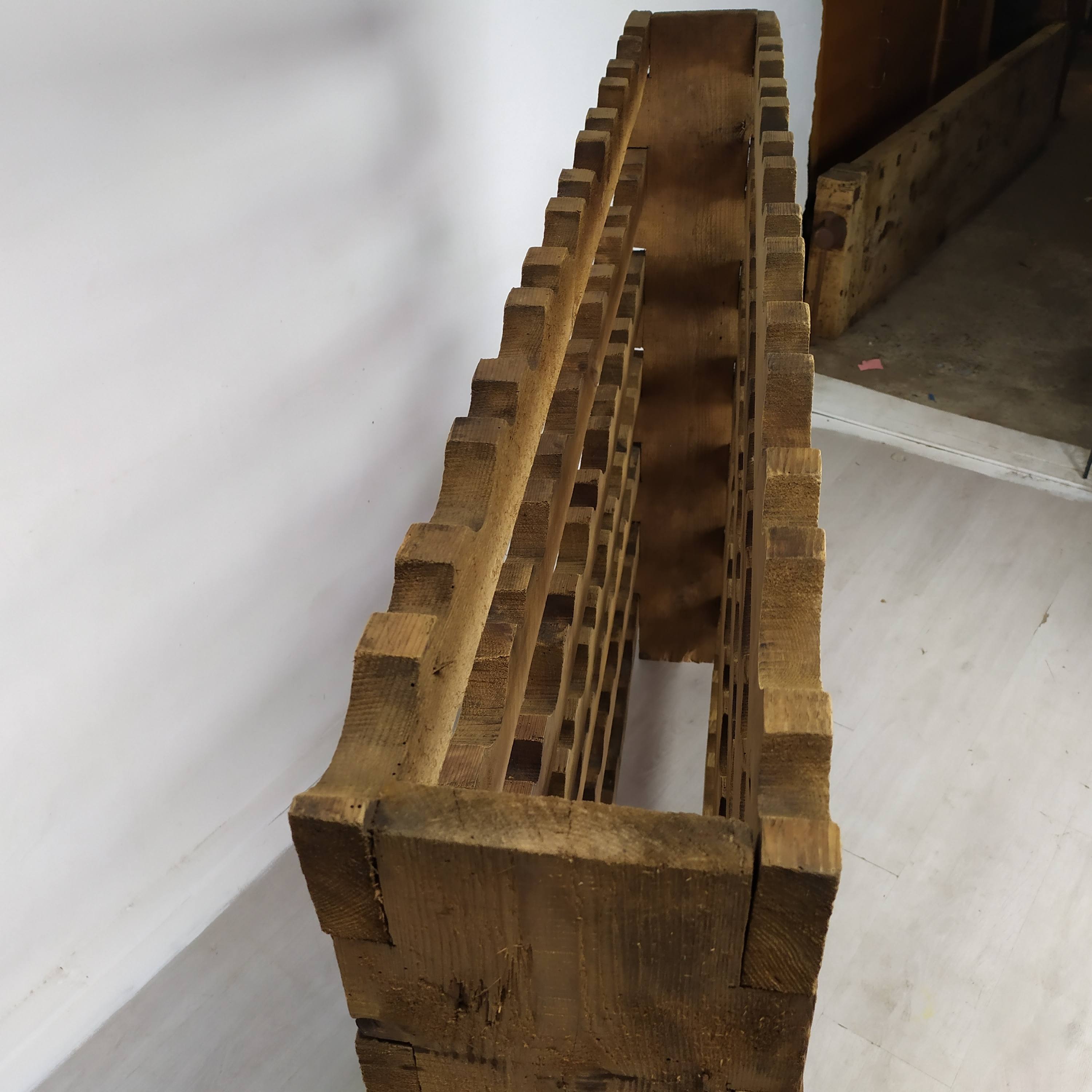 Wine cellar shelf