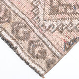 3x9 Bohemian Vintage Runner Rug 263x86Cm
