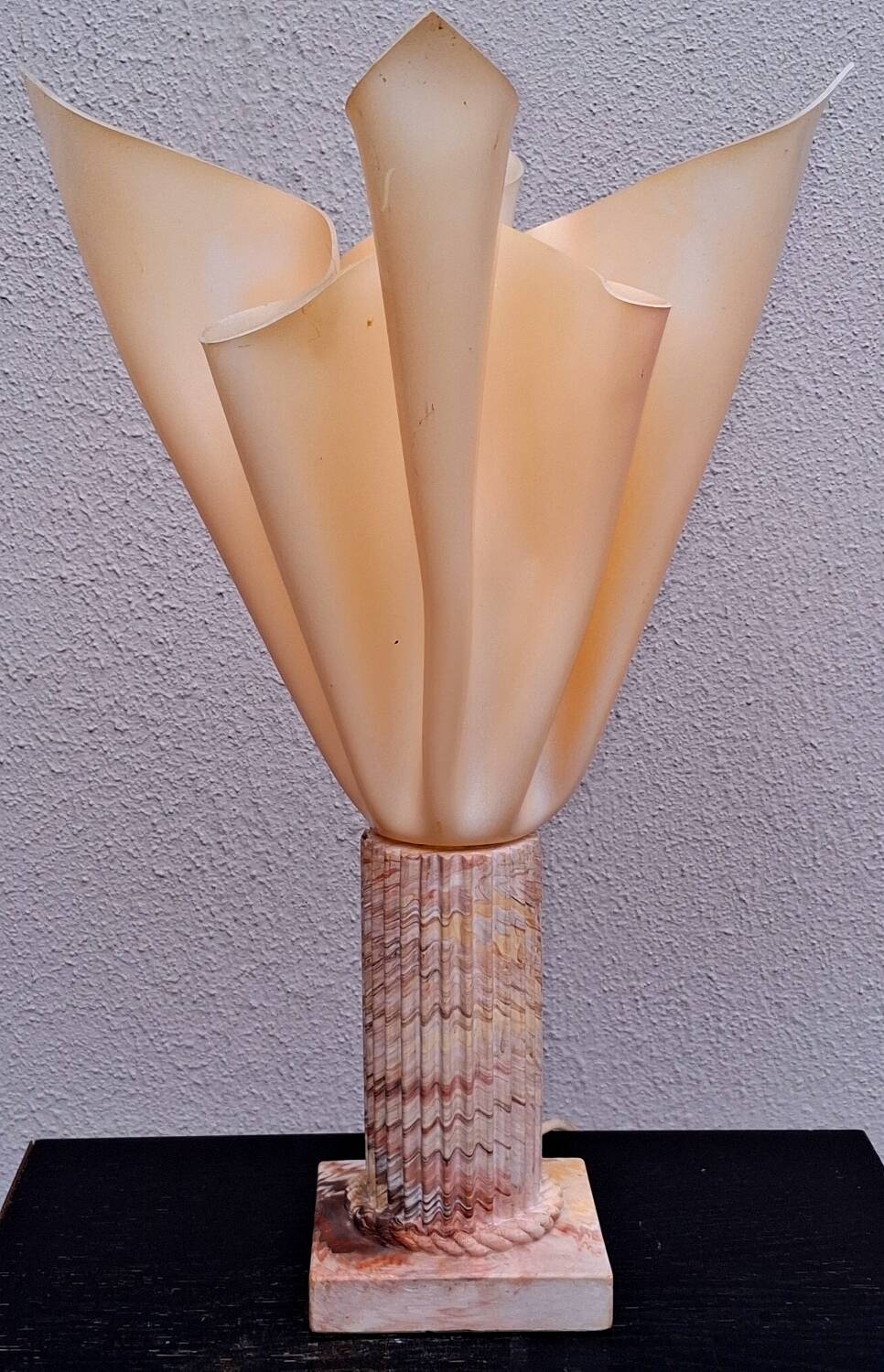 Vintage seventies lamp model Soleillade