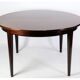 Rosewood Dining Table Designed by Omann Jun. A / S, Model No. 55
