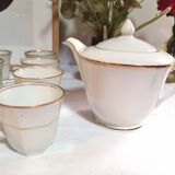 Service à café porcelaine Art déco