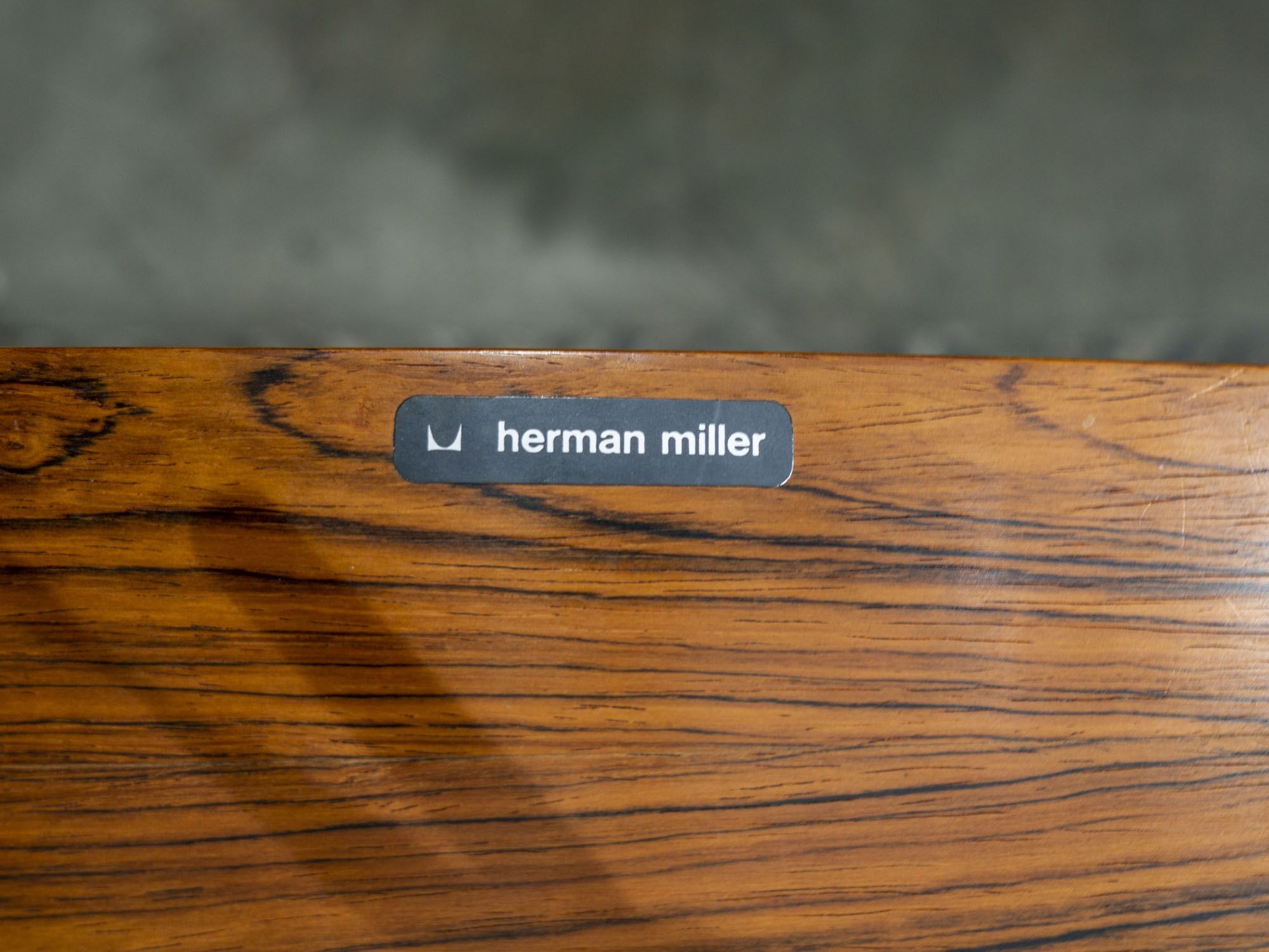 Armchair and ottoman by Charles et Ray Eames, Herman Miller edition, 1970