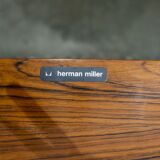 Armchair and ottoman by Charles et Ray Eames, Herman Miller edition, 1970