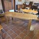 Table extensible en orme de la maison Regain des années 70