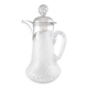 Leitão & irmão - carafe in solid silver and crystal from the art deco period