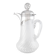 Leitão & irmão - carafe in solid silver and crystal from the art deco period