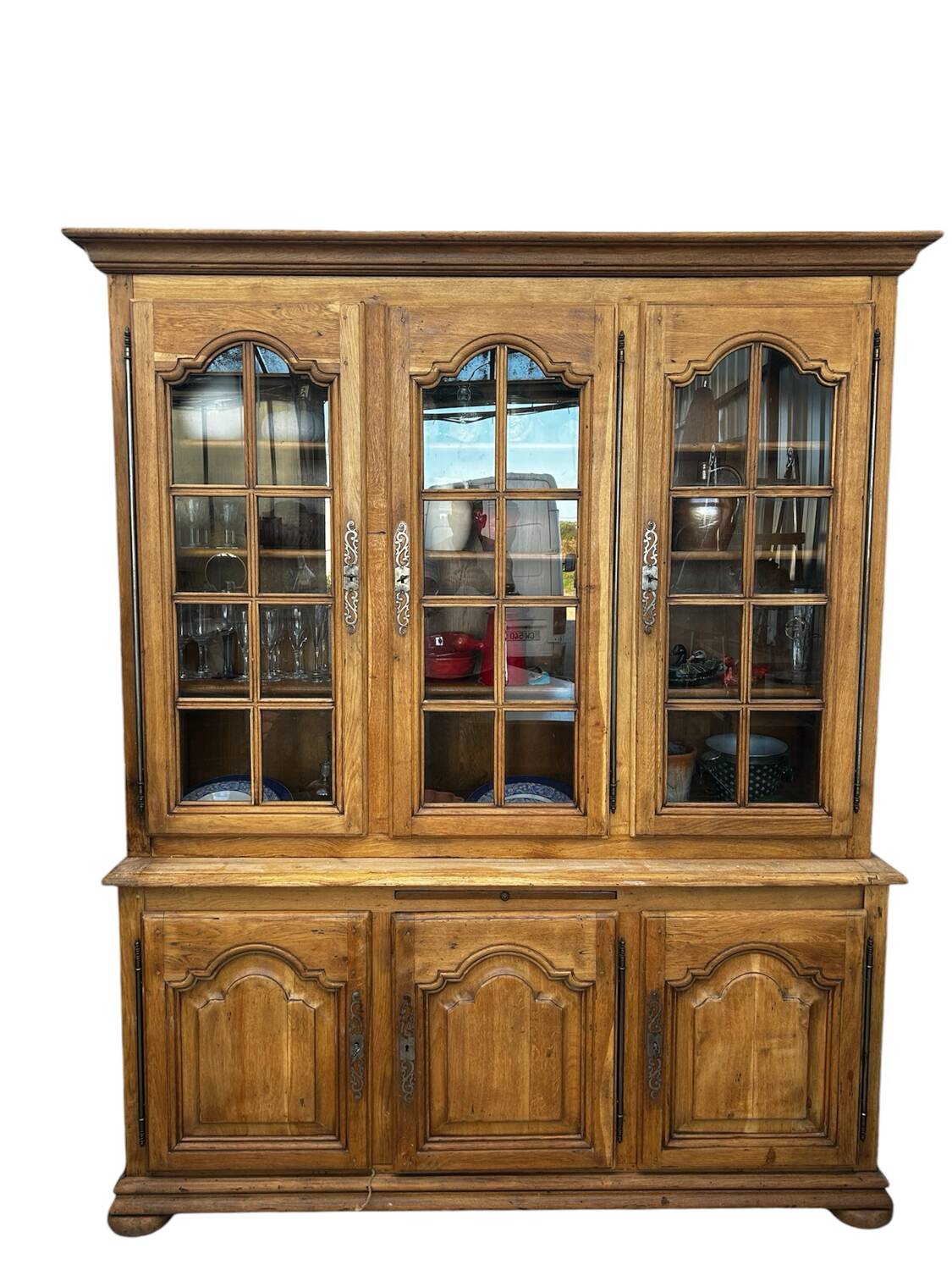 Restored Solid Oak Dresser - Beautiful Natural Patina