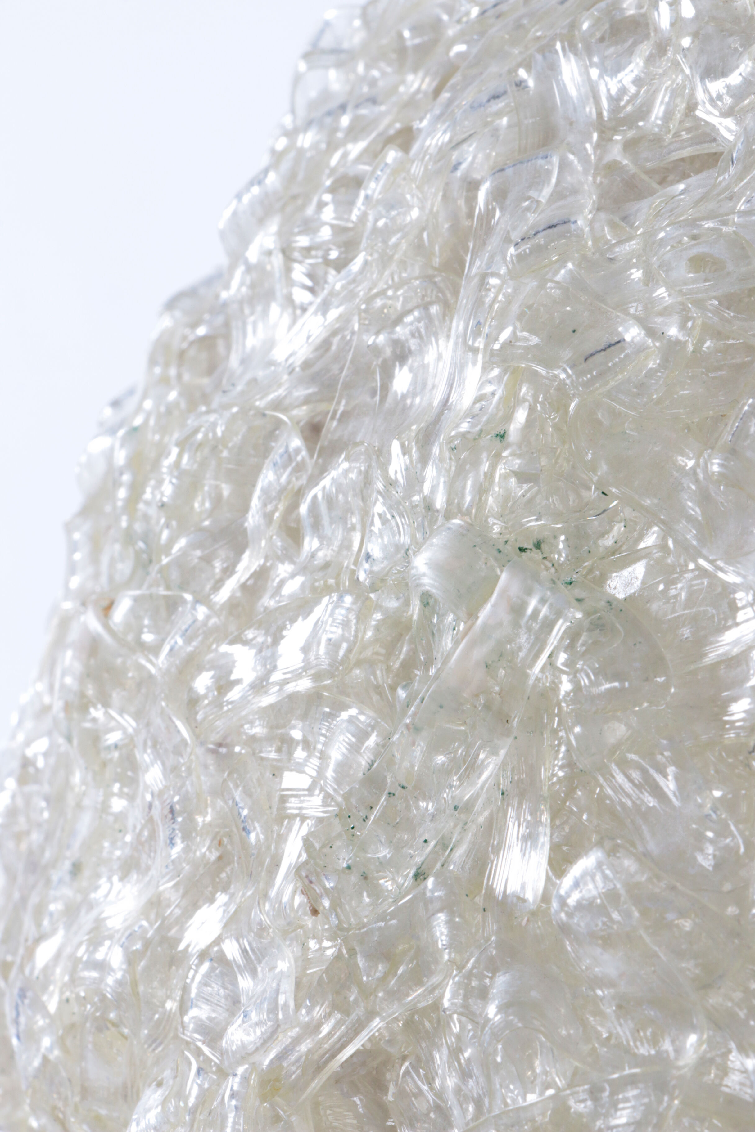 Vintage hanging lamp with coarse structure 1960 Germany