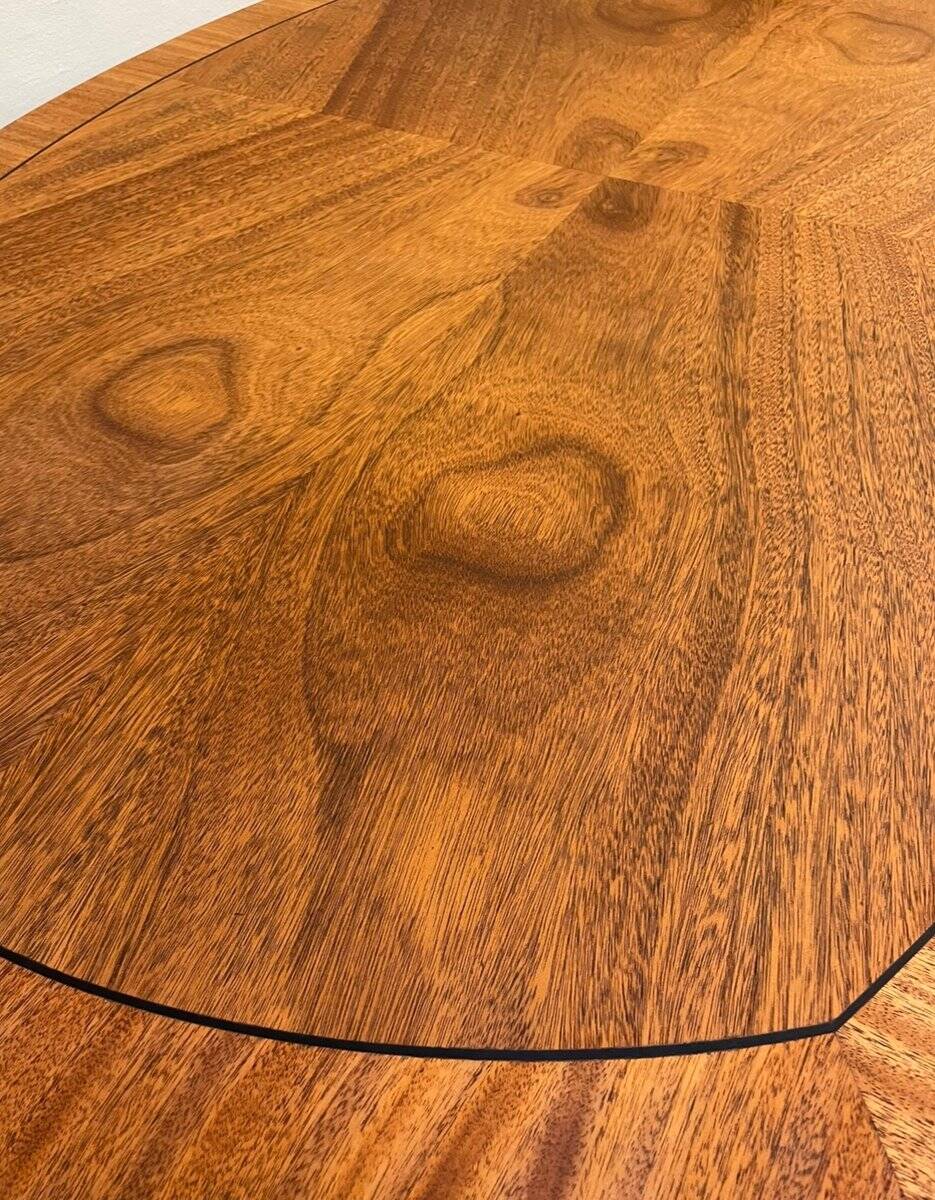 Mid-century dining table with chrome frame by Odenwald, 1960s
