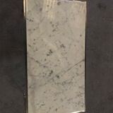Brass and marble coffee table