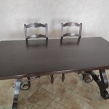 Table and 4 chairs