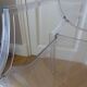 Fauteuil Kartell " Louis Ghost " Cristal design Philippe Starck