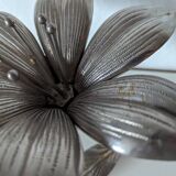 cendrier d'invité ,individuels en forme de fleurs ,en métal