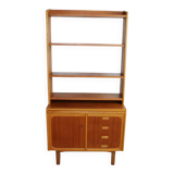 Vintage multifunctional Scandinavian teak bookshelf – Denmark – 1960s