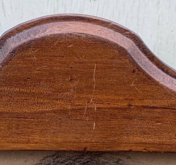 Tableau ancien portrait de garçon noir au fusain cadre en bois signé RD 96