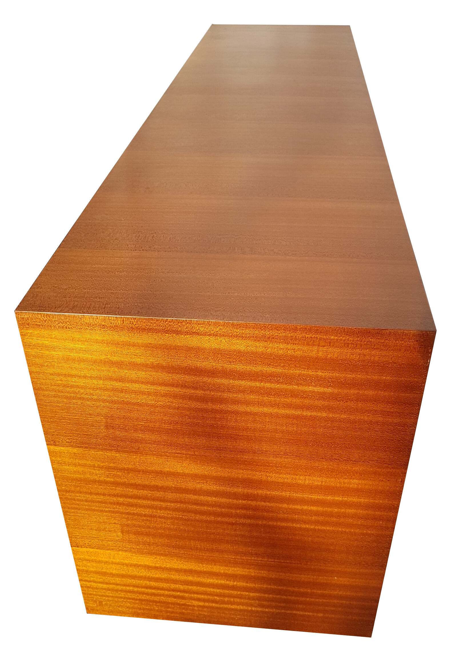 Sideboard in teck and formica black design Charles Ramos