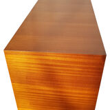 Sideboard in teck and formica black design Charles Ramos