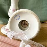 Pair of porcelain candlesticks from Paris