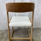 Set of 4 Baumann sled chairs