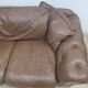 Mid-Century, Chesterfield sofa, natural leather