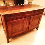 Buffet bas de style Louis XV