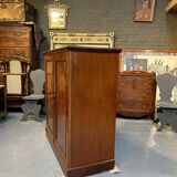 C19th linen press cupboard by Heals