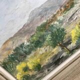 Old oil painting Genets 1964