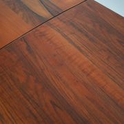 Walnut table, Danish design, 1970s, manufactured in Denmark