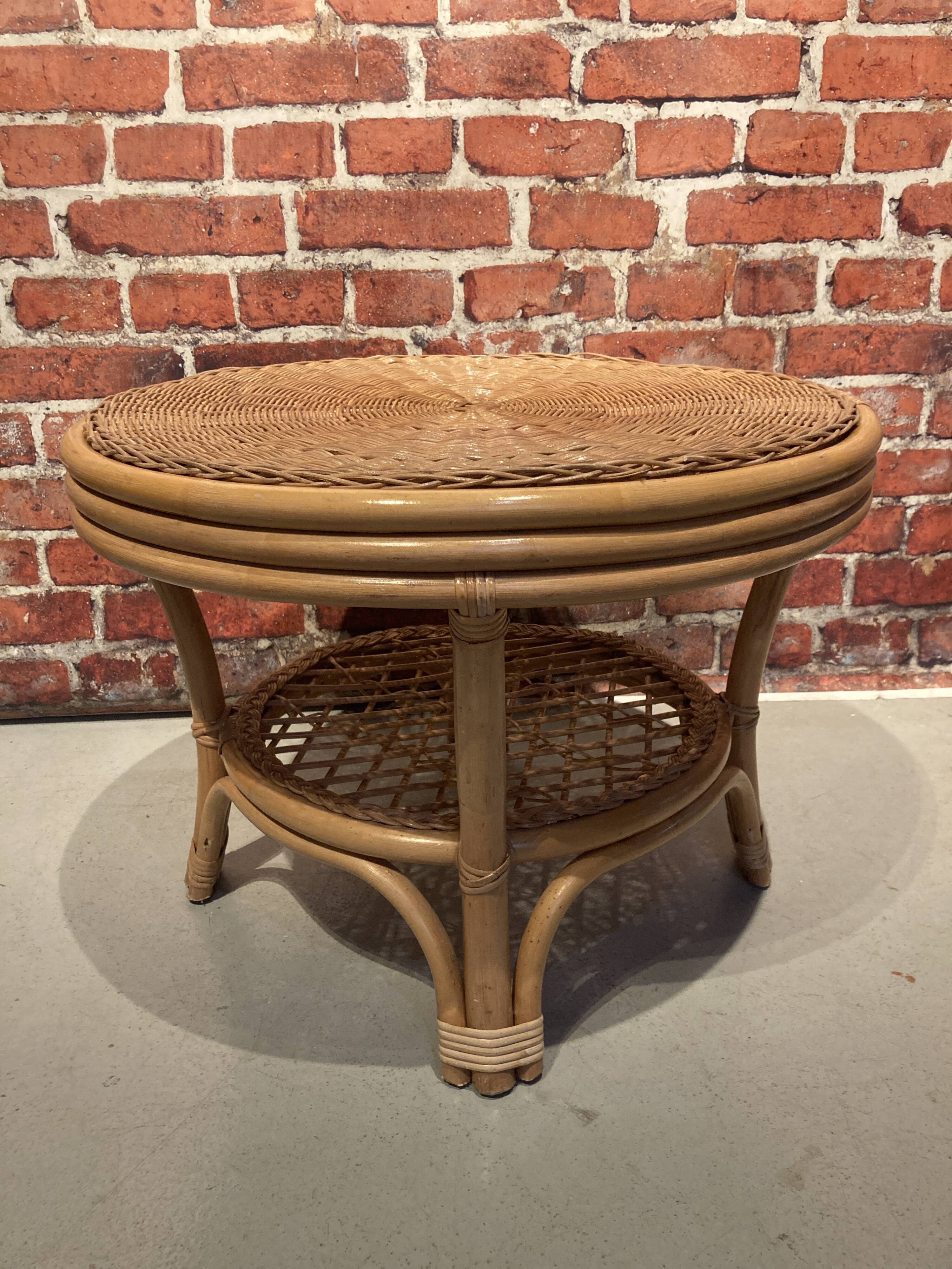 Rattan garden furniture