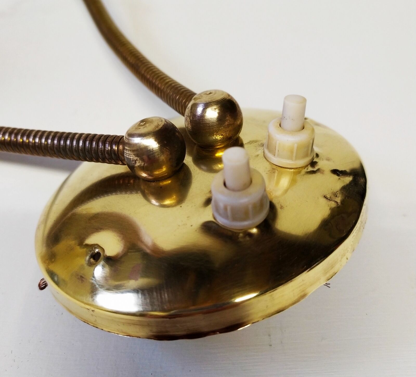 Beige Arredoluce wall lamp from the 1950s