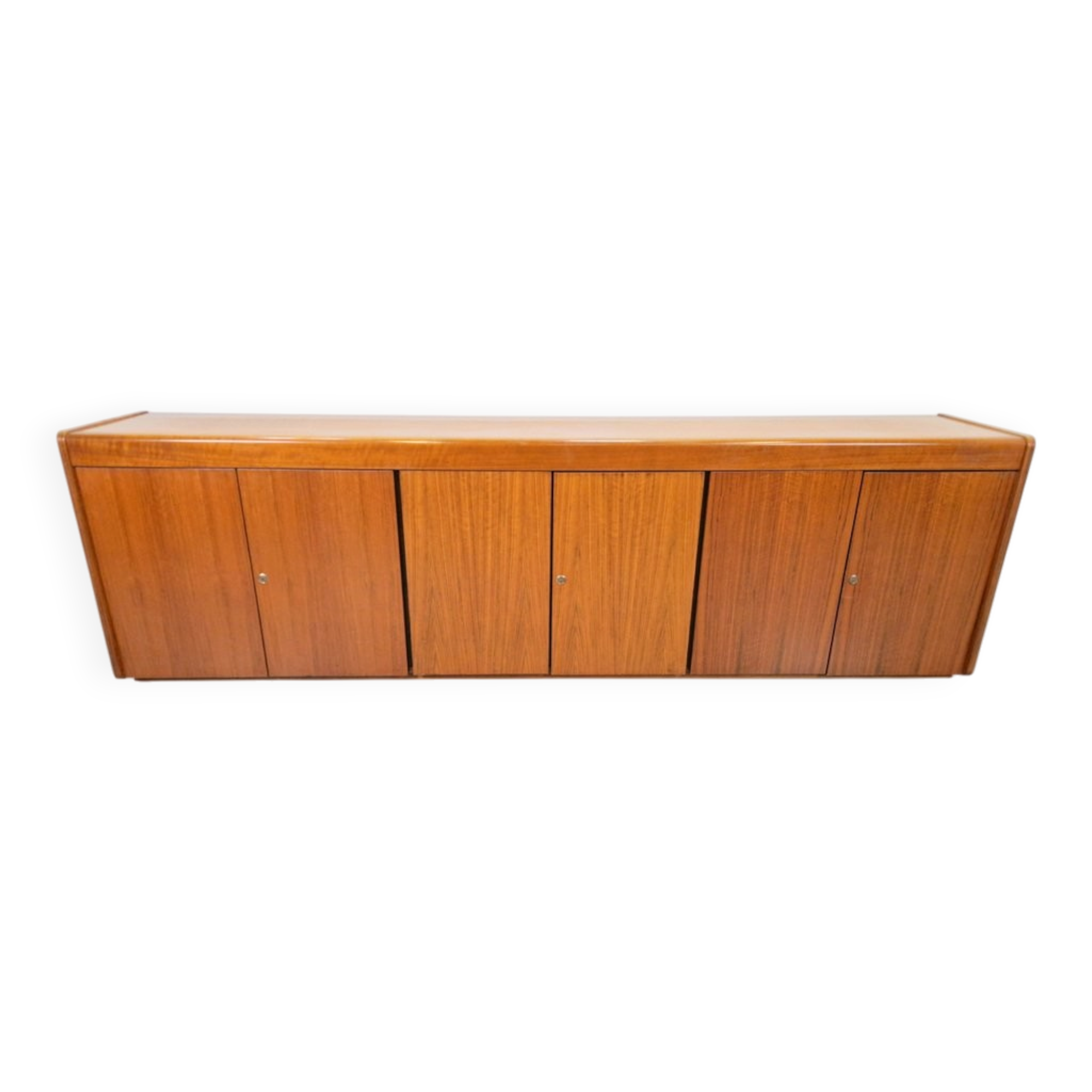 Enfilade en teck danois vintage, années 1960