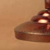Desk lamp mushroom copper metal art deco 1930 1940