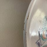 Decorative plate from Vallauris signed Cerenne