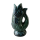 Pichet en céramique, barbotine, forme poisson