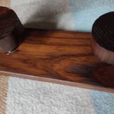 Wooden coat rack
