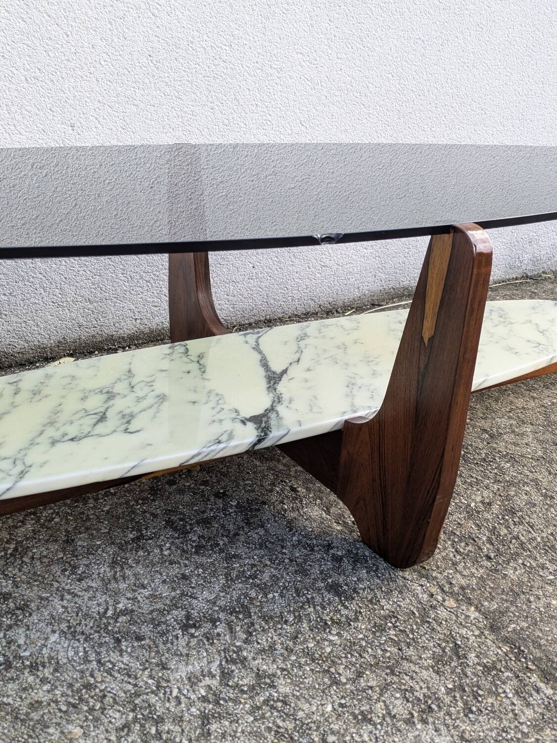 Coffee table by Hugues Poignant, 1960/70 vintage, France, Design